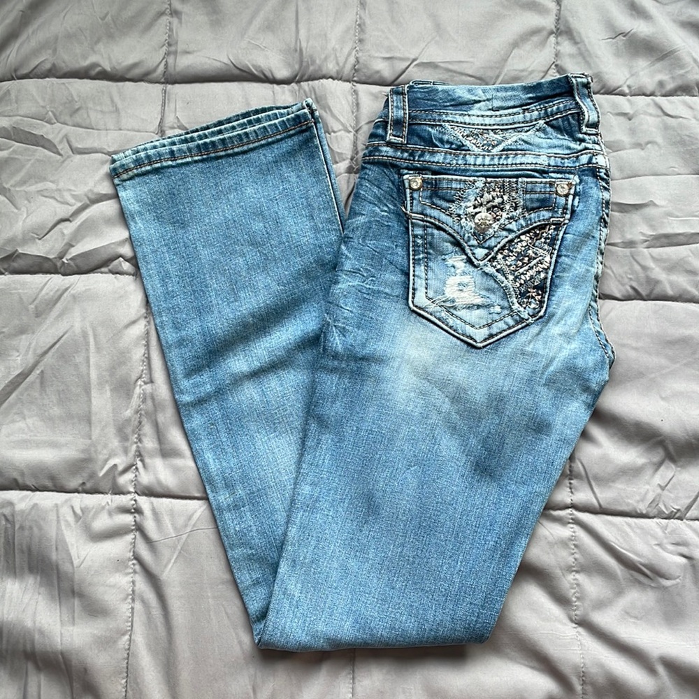 Miss Me slim bootcut jeans